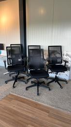 6x Bureaustoel Taktik II Mesh - Nowy styl. Prijs per stuk, Geen, Zwart, Zo goed als nieuw, Novy Styl