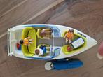 Playmobil speedboot met motor 4862, Ophalen of Verzenden, Zo goed als nieuw, Complete set