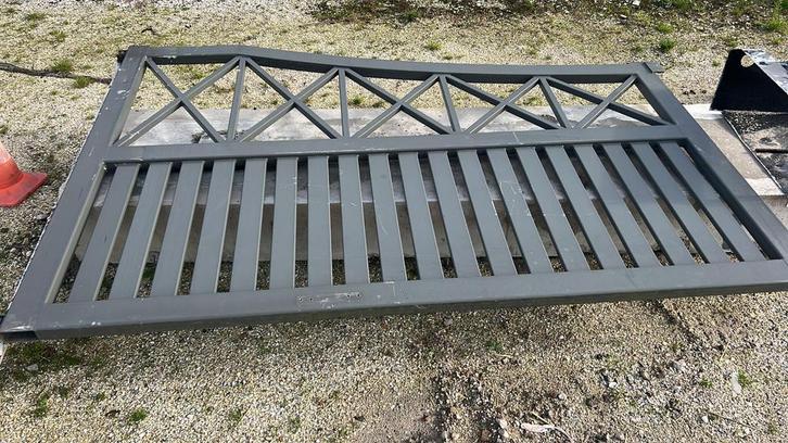 Elektronische Toegangspoort / Hek 5meter, Tuin en Terras, Tuinhekken en Hekwerk, Gebruikt, Overige typen, IJzer, Met poort, Ophalen