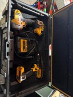 Dewalt DCD730 + DCF835 Set in Tough System Koffer, Gebruikt, Variabele snelheid, Ophalen of Verzenden, Boor- en Schroefmachine