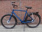 Zeer mooie Batavus Dinsdag heren 57 cm. blauw metallic, Ophalen, Versnellingen, Batavus, Zo goed als nieuw