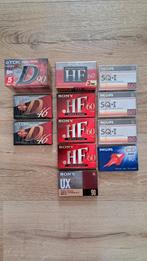 19 Nieuwe Cassettebandjes voor opname, 2 t/m 25 bandjes, Overige genres, Ophalen of Verzenden, Nieuw in verpakking