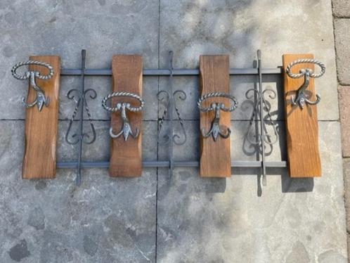 Vintage wand Kapstok, Huis en Inrichting, Woonaccessoires | Kapstokken, Gebruikt, Wandkapstok, Minder dan 100 cm, Metaal, Ophalen of Verzenden