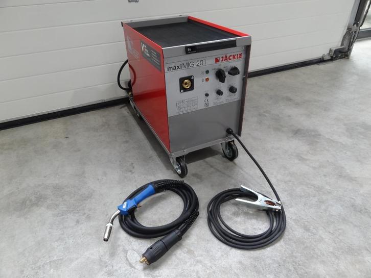NIEUW Mig/Mag lasapparaat Jackle Maxi Mig 201 230/380 volt, Doe-het-zelf en Verbouw, Gereedschap | Lasapparaten, Nieuw, Co2, 150 tot 250 ampère