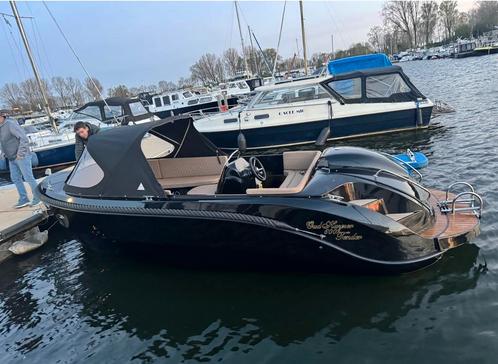 Oud-Huijzer 600 Tender Sloep | Inlc. Evinrude 50pk motor., Watersport en Boten, Sloepen, Zo goed als nieuw, 50 tot 70 pk, 6 meter of meer