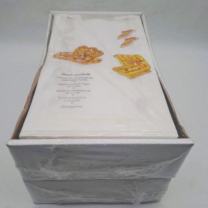 Focacciazakken 20x36 cm 400 stuks Speciaal vetvrij papier, Huis en Inrichting, Keuken | Keukenbenodigdheden, Nieuw, Ophalen of Verzenden