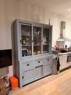 Grote servieskast - 2 delig, Ophalen, Gebruikt, 200 cm of meer, 150 tot 200 cm