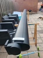 Elektrische cassette knikarmscherm480x300med io somfy motor, Tuin en Terras, Zonneschermen, Ophalen of Verzenden, Zo goed als nieuw