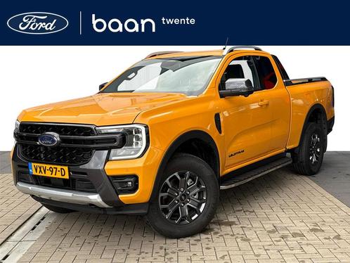 Ford Ranger 2.0 Wildtrak Super Cab EcoBlue | Trekhaak | Came, Auto's, Ford, Bedrijf, Te koop, Ranger, 360° camera, 4x4, ABS, Achteruitrijcamera