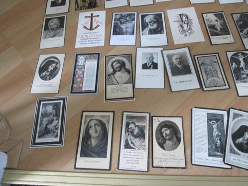 bidprentje 44 stuks  vanaf 1883 devotie, Verzamelen, Religie, Gebruikt, Christendom | Katholiek, Kaart of Prent, Ophalen of Verzenden