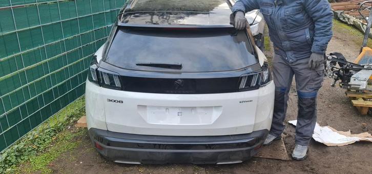 Kont, achterkant, achteras, achterlichten Peugeot 3008, Auto-onderdelen, Carrosserie en Plaatwerk, Bumper, Peugeot, Achter, Gebruikt