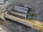 Granieten trottoirbanden, Ophalen, Gebruikt, 25 tot 50 cm, 200 cm of meer