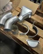 Zinken dakgoot onderdelen, Doe-het-zelf en Verbouw, Buizen en Afvoer, Nieuw, Ophalen of Verzenden, Zink, Minder dan 2 meter