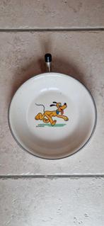 Vintage Pluto Warmhoudbordje Walt Disney, Verzamelen, Ophalen of Verzenden, Gebruikt