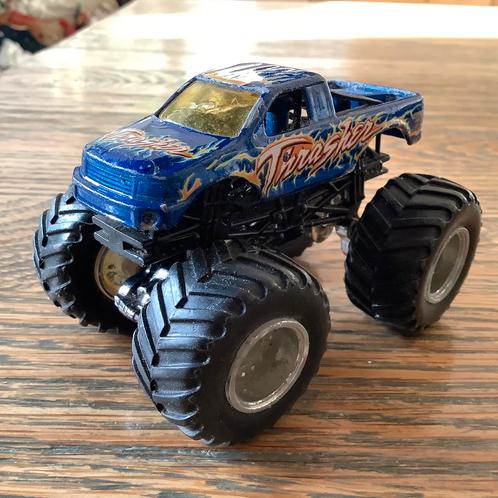 Hot Wheels Monster Jam Thrasher Monster Jam Truck, Hobby en Vrije tijd, Modelauto's | Overige schalen, Gebruikt, Auto, Ophalen