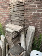 Diverse Stoeptegels en trottoirbanden, Tuin en Terras, Tegels en Klinkers, Ophalen, Gebruikt, Minder dan 5 m², Beton