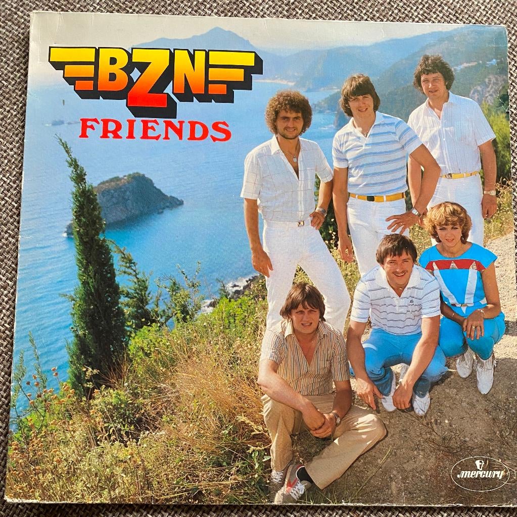 LP BZN Friends € 7,00, Cd's en Dvd's, Vinyl | Pop, Ophalen of Verzenden, 1980 tot 2000, Zo goed als nieuw, 12 inch