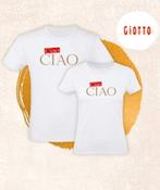 CIAO couple T-shirts, Ophalen of Verzenden, Nieuw, Maat 52/54 (L), Wit