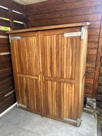 Hardhouten tuinkast, Ophalen, Gebruikt, Hout