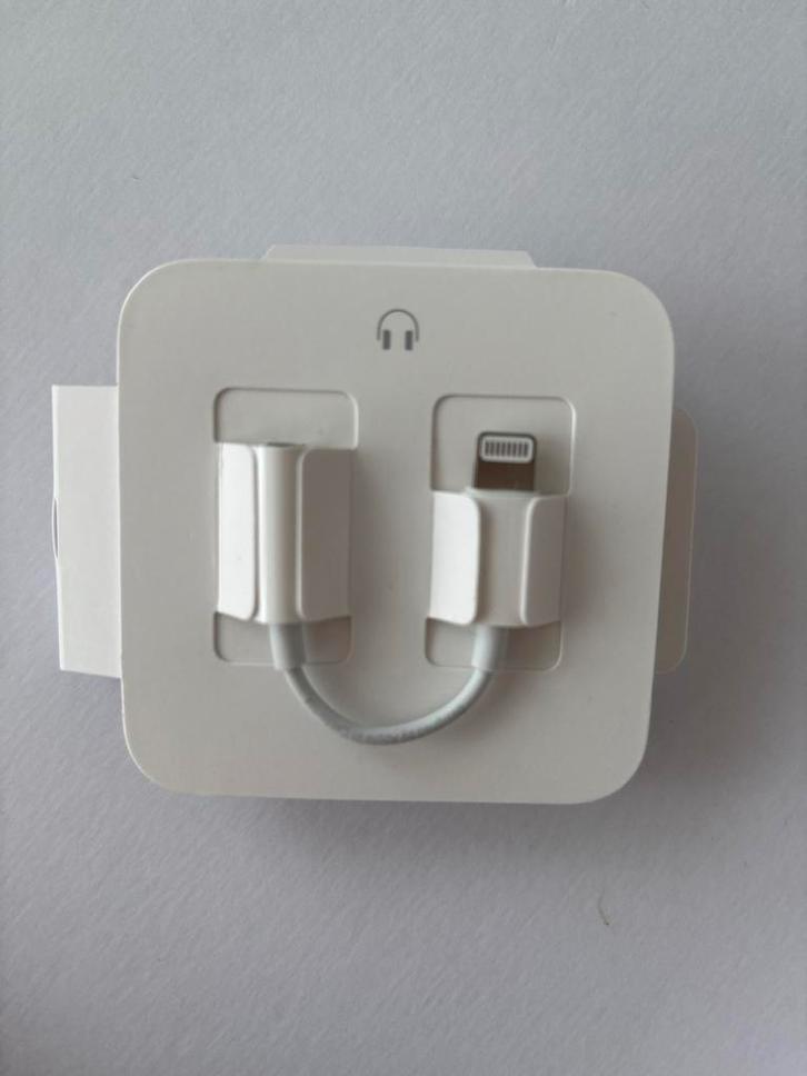 Apple Lightning naar 3.5mm hoofdtelefoonaansluiting adapter, Telecommunicatie, Mobiele telefoons | Telefoon-opladers, Nieuw, Apple iPhone