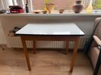 Vintage keukentafel, Huis en Inrichting, Tafels | Sidetables, Ophalen, Kunststof, Gebruikt, 50 tot 100 cm