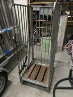 Oude post kar. Met voetrem ptt post NL, Doe-het-zelf en Verbouw, Transportwagens, 100 liter of meer, Ophalen, Gebruikt, Transportkar