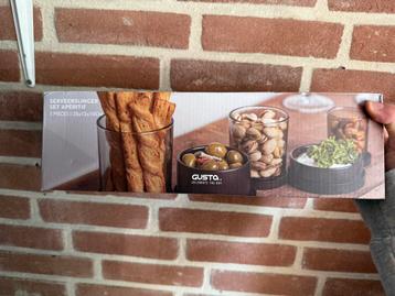 Gusto Serveerschaaltjes - Set van 5 beschikbaar voor biedingen