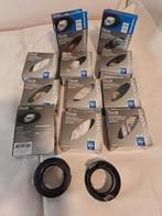 Inbouwspot kantelbaar Ø50mm lamp MAT Zwart * 11 stuks *, Ophalen of Verzenden, Nieuw, Metaal of Aluminium, Plafondspot of Wandspot