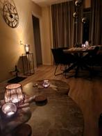 Mango houten eettafel - 140cm diameter, Huis en Inrichting, Lampen | Hanglampen, Ophalen