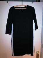 Zwarte jurk met witte streep ONLY, Kleding | Dames, Jurken, Gedragen, Maat 46/48 (XL) of groter, Only, Zwart