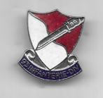 EMAILE LEGER MILITARIA ZWAARDEN BROCHE SPELD, Ophalen of Verzenden, Landmacht, Nederland, Overige typen
