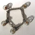 Leuk armbandje met bedels - armband, Sieraden, Tassen en Uiterlijk, Armbanden, Verzenden, Zilver, Zilver