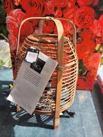 Page Tafellamp - H41 x Ø27 cm van Bamboe. Merk MICA, ., Nieuw, Hout, Ophalen of Verzenden