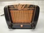 Philips beroemde radio BX290U bj. 1949/'50 bakeliet, Antiek en Kunst, Antiek | Tv's en Audio, Ophalen