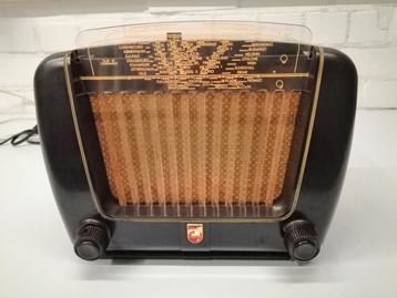 Philips beroemde radio BX290U bj. 1949/'50 bakeliet beschikbaar voor biedingen