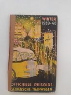 G.T.W. WINTER DIENSTREGELING 1939/1940, Verzamelen, Ophalen of Verzenden, Gebruikt, Tram, Boek of Tijdschrift