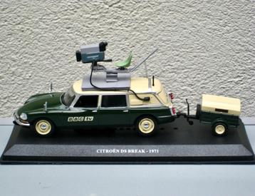Citroen DS 23 Break Camerawagen BBC 1971 Altaya 1:43 beschikbaar voor biedingen