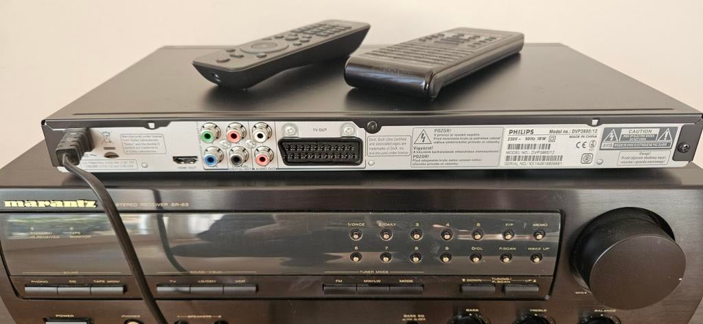 Marantz Hifi Set met Magnat Speakers & Philips DVD, Ophalen, Dvd-speler, 40 tot 70 watt, Gebruikt