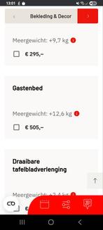 Gastenbed voor camper, Caravans en Kamperen, Camper-accessoires, Ophalen, Nieuw