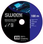 Stereo audiokabel op rol 100 m, Ophalen of Verzenden, Nieuw, Minder dan 2 meter, Luidsprekerkabel