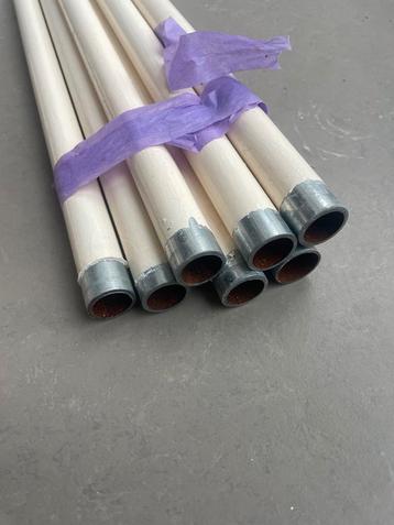 Radiatorbuizen - 7 stuks - 90cm beschikbaar voor biedingen