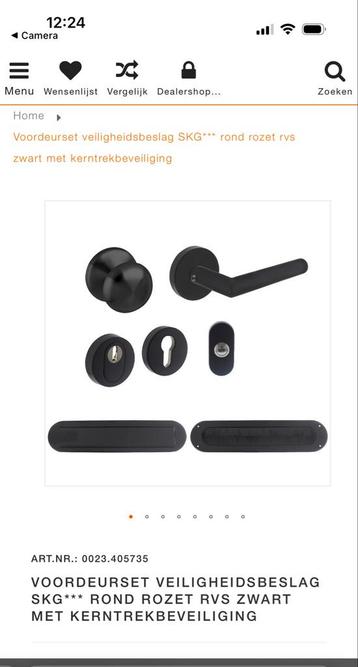 Intersteel Voordeurset Compleet - Nieuw in Doos! beschikbaar voor biedingen