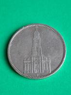 1935 J Duitsland 5 mark in zilver kerk Potsdam, Hamburg, Verzenden, Duitsland, Losse munt, Zilver