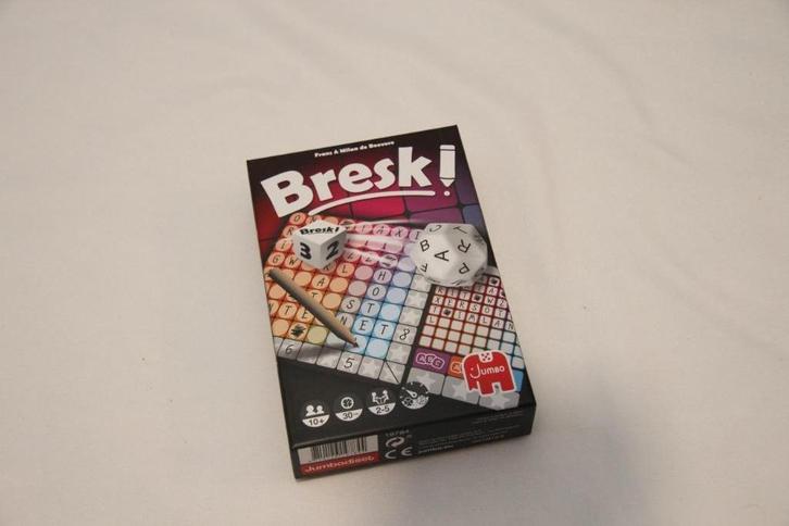 Bresk dobbelspel / taalspel, Hobby en Vrije tijd, Gezelschapsspellen | Kaartspellen, Zo goed als nieuw, Een of twee spelers, Drie of vier spelers
