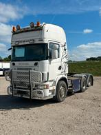 Scania 164 - 580 6x2, Auto's, Scania, Wit, Bedrijf, 480 pk