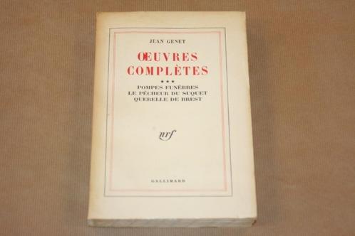 Oeuvres Complètes - Jean Genet, Boeken, Literatuur, Gelezen, Nederland, Ophalen of Verzenden