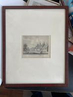 Kopergravure St. Jobsgasthuis, utrecht, Antiek en Kunst, Kunst | Etsen en Gravures, Ophalen of Verzenden