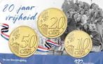 80 jaar Bevrijdingsdag in coincard, Postzegels en Munten, Munten | Nederland, Verzenden, Koningin Beatrix, 10 cent, Setje