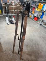 Lampenvoet houten takken stoer sober interieur, Huis en Inrichting, Ophalen, Gebruikt, Hout, 100 tot 150 cm