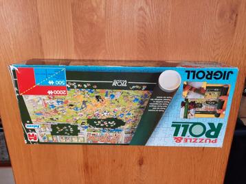 Jiggroll puzzel en rol jumbo twee kokers 500 / 2000 stukjes beschikbaar voor biedingen